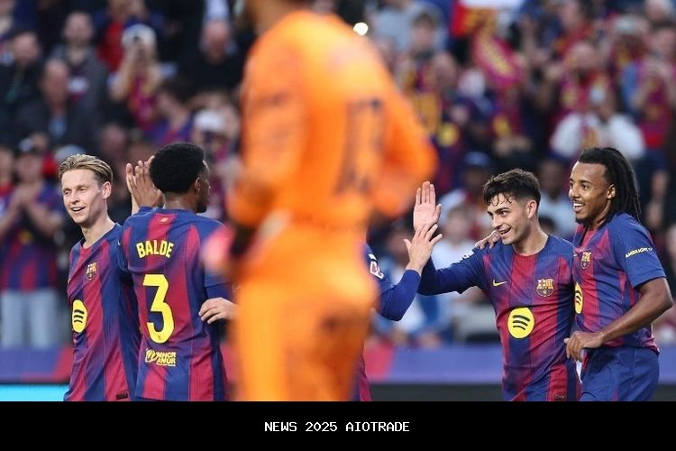 Hasil Liga Spanyol: Barcelona Menang Dramatis, Puncaki Klasemen