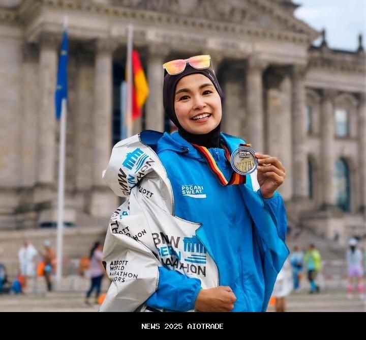 5 Potret Bintang Indonesia Ikut Berlin Marathon 2025