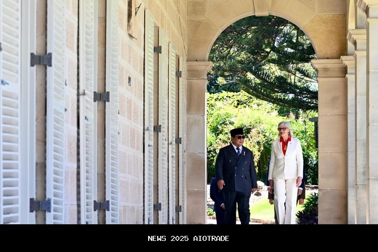 Prabowo Bertemu Gubernur Jenderal Australia, Kenang Banyak Teman Militer