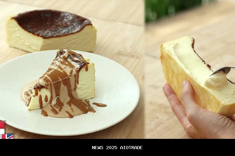 Kue Keju Bakar Basque Lembut dan Creamy ala Devina Hermawan: Rasa Mewah dalam Masakan Rumahan
