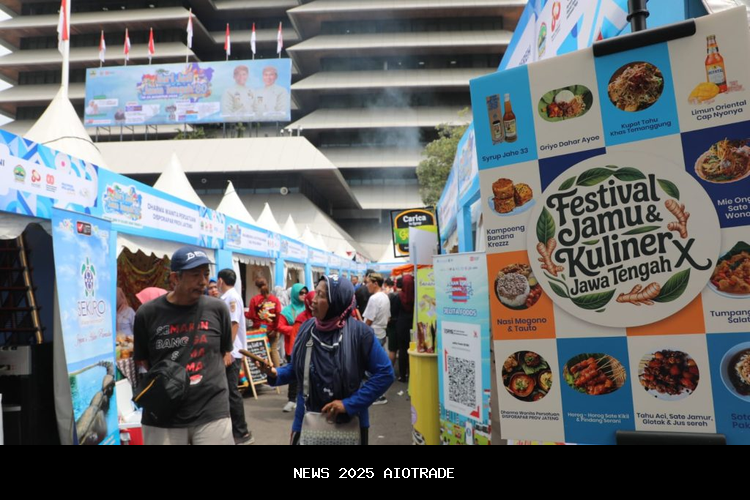 Meriah! Festival Jamu dan Kuliner Jawa Tengah Tampilkan 50 Menu Autentik, Jamu, Kopi Lokal, dan Hibu