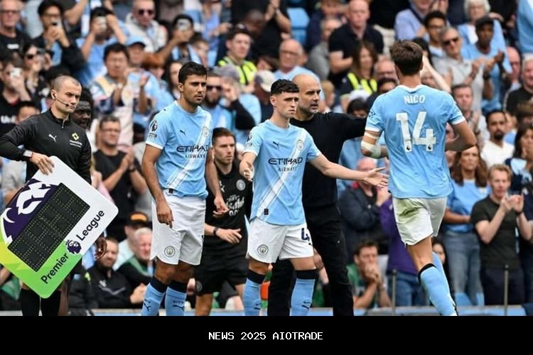 Nico Gonzalez Akui Masih Belum Bisa Gantikan Rodri di Lini Tengah Manchester City