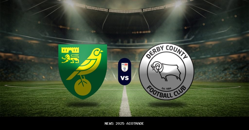 Prediksi Skor Derby County vs Norwich City: Derby Incar Kemenangan Pertama di Kandang