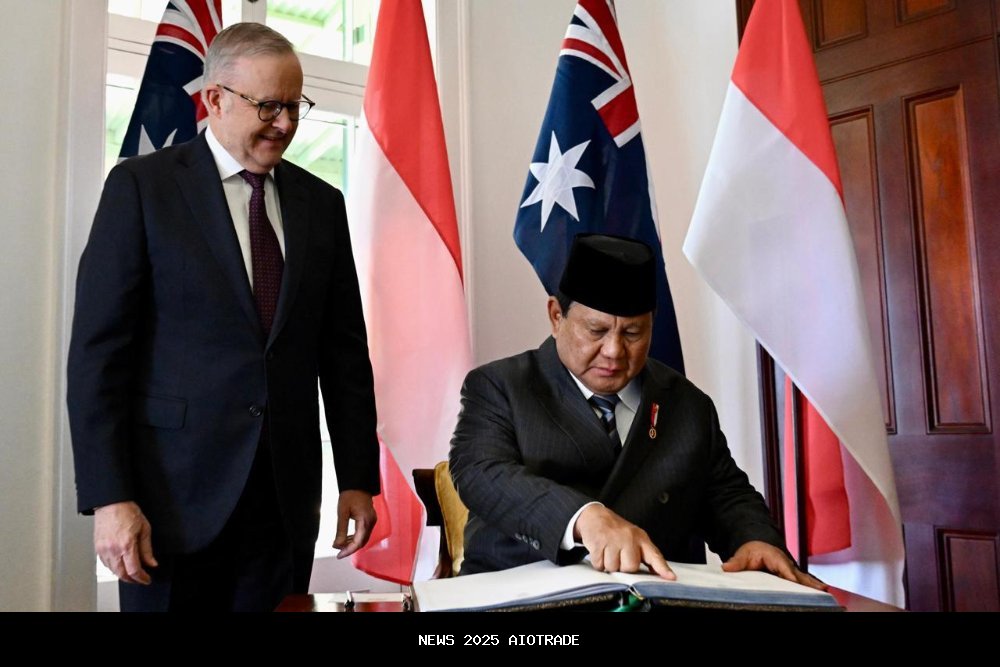 Prabowo Bertemu PM Albanese Bahas Kemitraan Strategis RI-Australia
