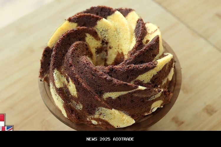 Wangi lembut dari kukusan dapur! Resep bolu marmer ekonomis ala Devina Hermawan, cantik dan disukai 