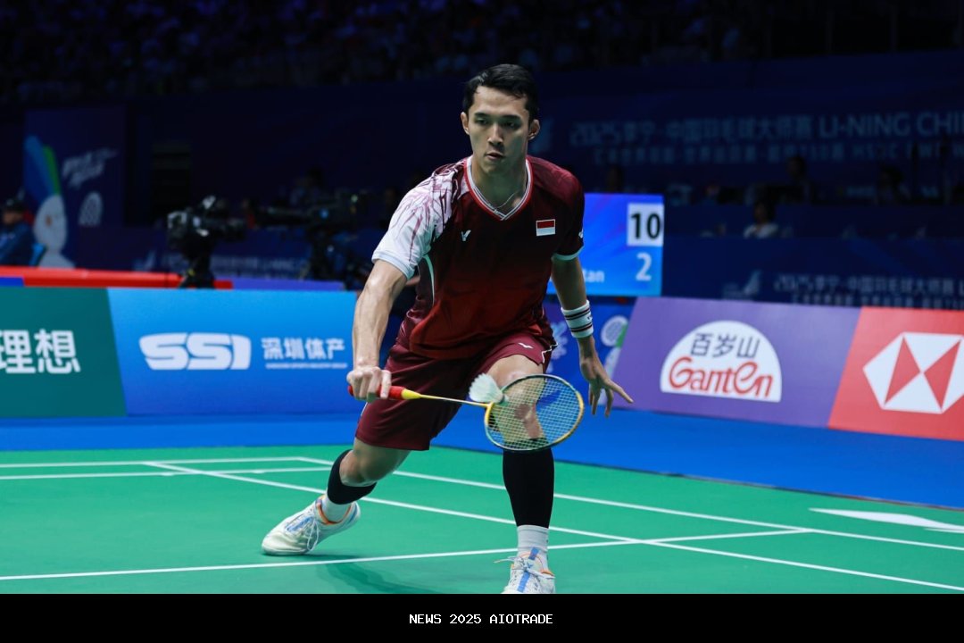 Hasil Korea Open 2025 - Jonatan Berjuang Keras untuk Ikuti Anthony Ginting
