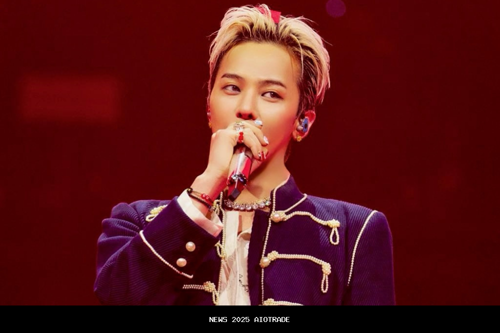 G-Dragon Pecahkan Rekor, Gelar Konser KPop Terbesar di Eropa