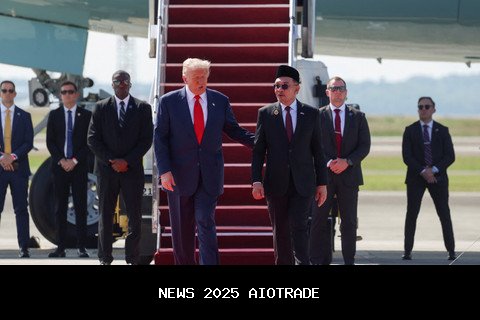 Trump Tiba di Malaysia, Siap Saksikan Perdamaian Thailand-Kamboja