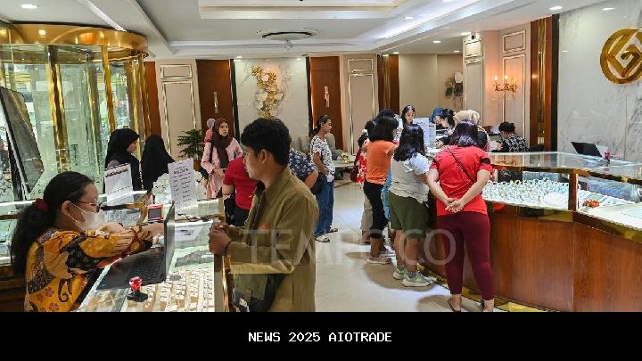Harga Emas Antam Stabil di Akhir 2025 pada Rp 2,5 Juta