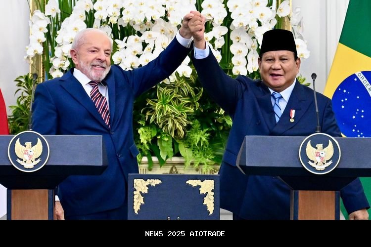 RI dan Brasil Pertimbangkan Penggunaan Mata Uang Lokal dalam Perdagangan