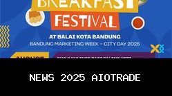 Festival Sarapan Terbaik Hadir di Balai Kota Bandung dengan 20 Tenant