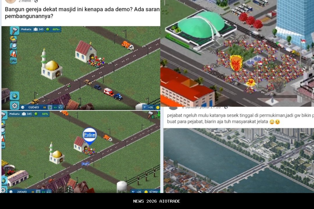 Gim TheoTown kebanjiran gamer Indonesia, dipakai untuk kritik pemerintah