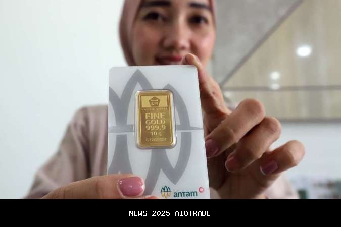 Laba 25,21% Tahun Ini, Harga Emas Antam Naik Hari Ini (26 Agustus 2025)