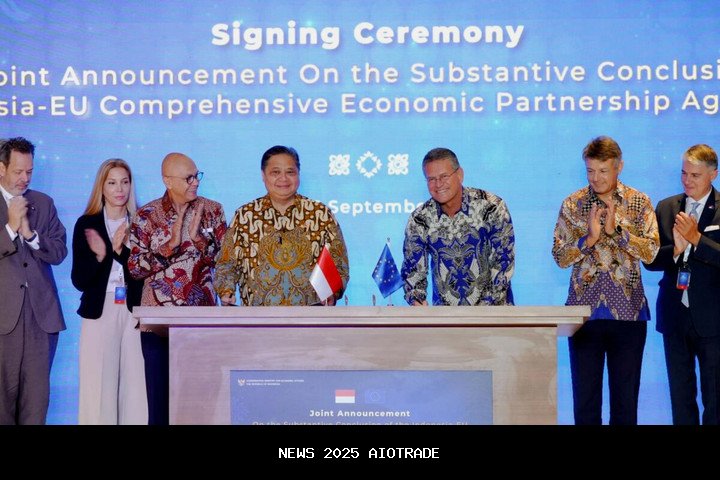 Masa Baru Perdagangan RI-Eropa Setelah IEU-CEPA Ditetapkan