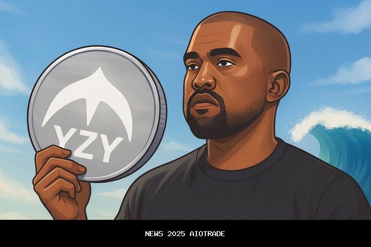 Kanye West Luncurkan Koin Kripto YZY, Harga Langsung Turun 90% Diduga Akibat Manipulasi
