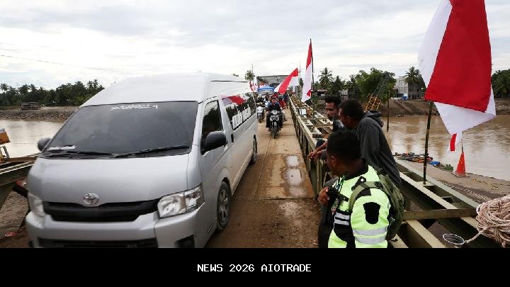 Kementerian PU: 12 Jembatan Kembali Beroperasi di Aceh