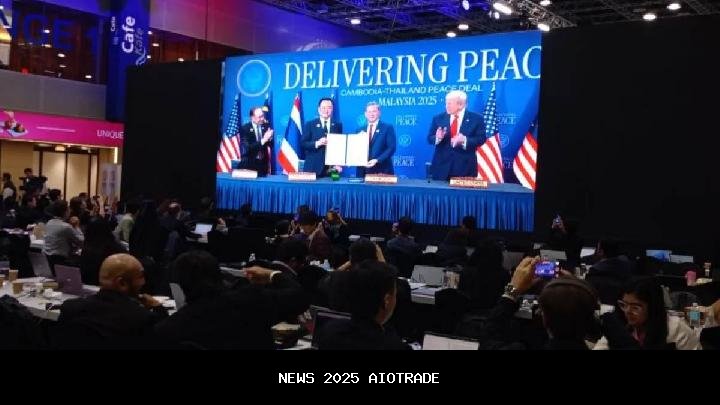 Trump Tandatangani Perjanjian Dagang dengan 4 Negara ASEAN