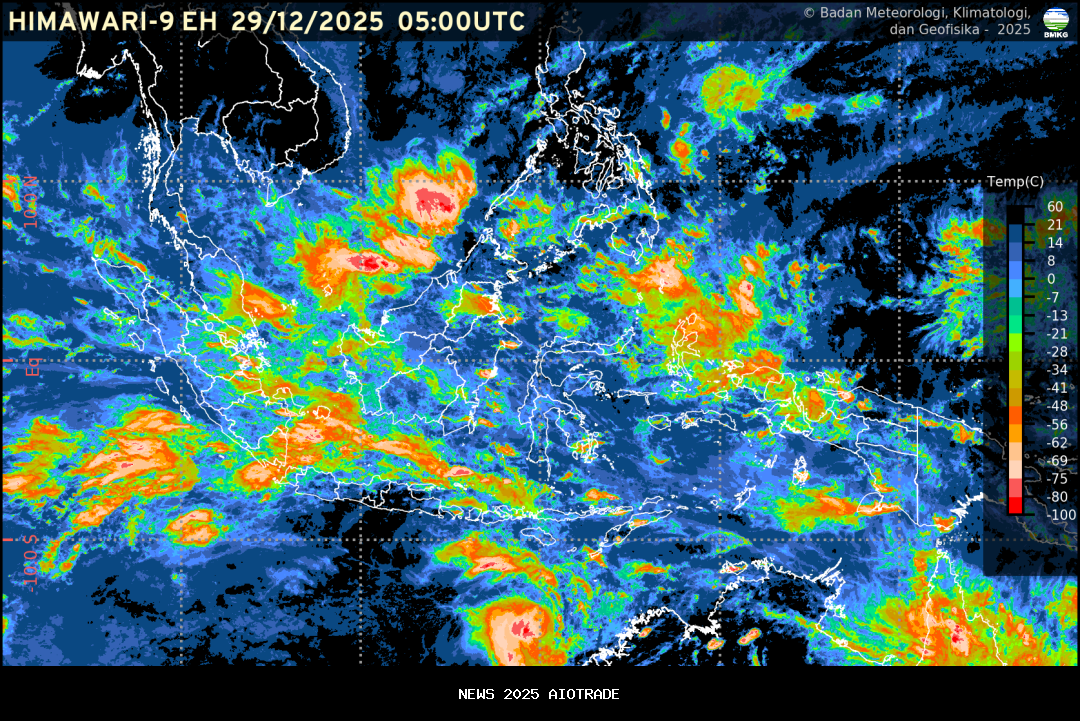 Prakiraan Cuaca Manado, 12 Agustus 2025: Hujan Mengancam Beberapa Wilayah