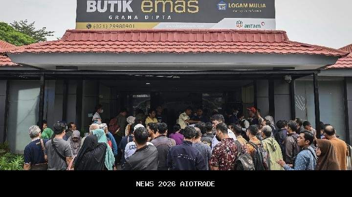 Tahun Baru 2026, Harga Emas Antam Tetap Stabil