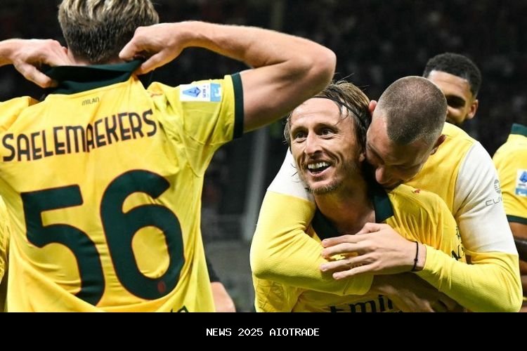 Modric Tak Pernah Tua, Milan Dikaruniai Keberuntungan