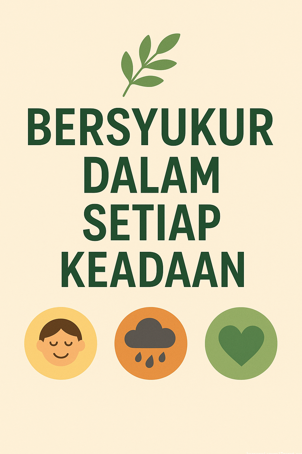 Bersyukur dalam setiap keaadan