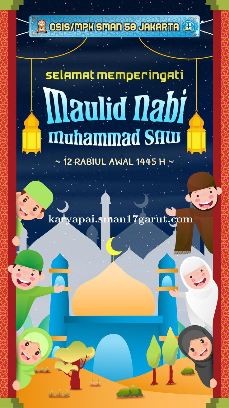 Maulid nabi sebagai momentum meneladani  akhlak rasulullah 