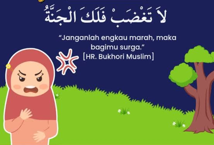 larangan marah dan anjuran menahan marah