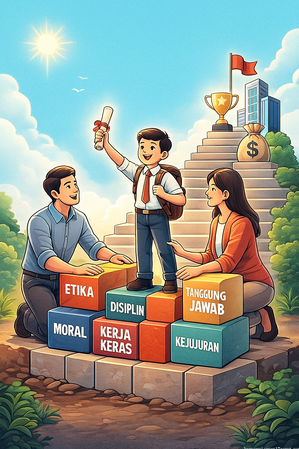 Didikan Orang Tua sebagai Pondasi Kesuksesan Hidup