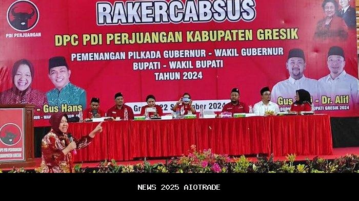Gus Yani Pimpin PDIP Gresik, Kader Diminta Jaga Solidaritas dan Harmoni untuk Kesejahteraan Rakyat
