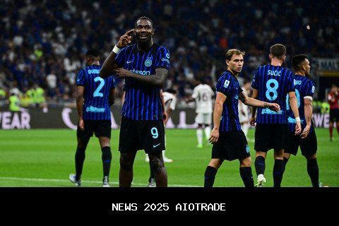 Foto: Marcus Thuram Cetak Gol, Inter Milan Kalahkan Torino 5-0