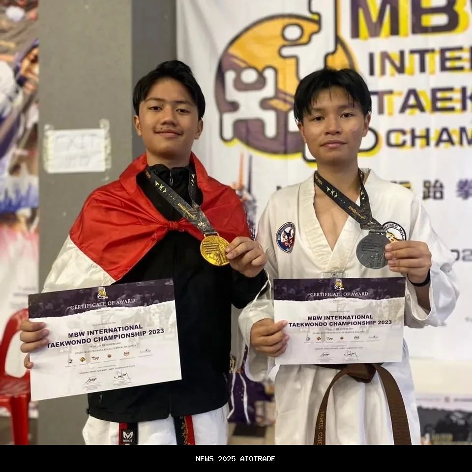 Saudara sejawat Pakistan memenangkan empat medali Taekwondo dalam kejuaraan Malaysia