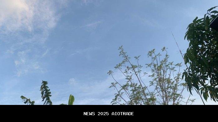 Prakiraan Cuaca 9 Kecamatan Kota Bengkulu, Senin 27 Oktober 2025: Wilayah Berawan