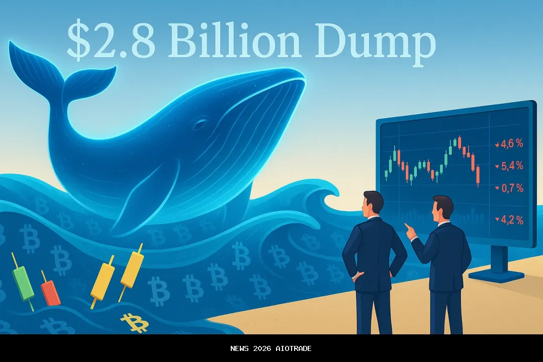 Penjualan Besar Paus $2,7 Miliar Tiba-Tiba Menghancurkan Bitcoin u2014 Crash Mendadak yang Hebat Men