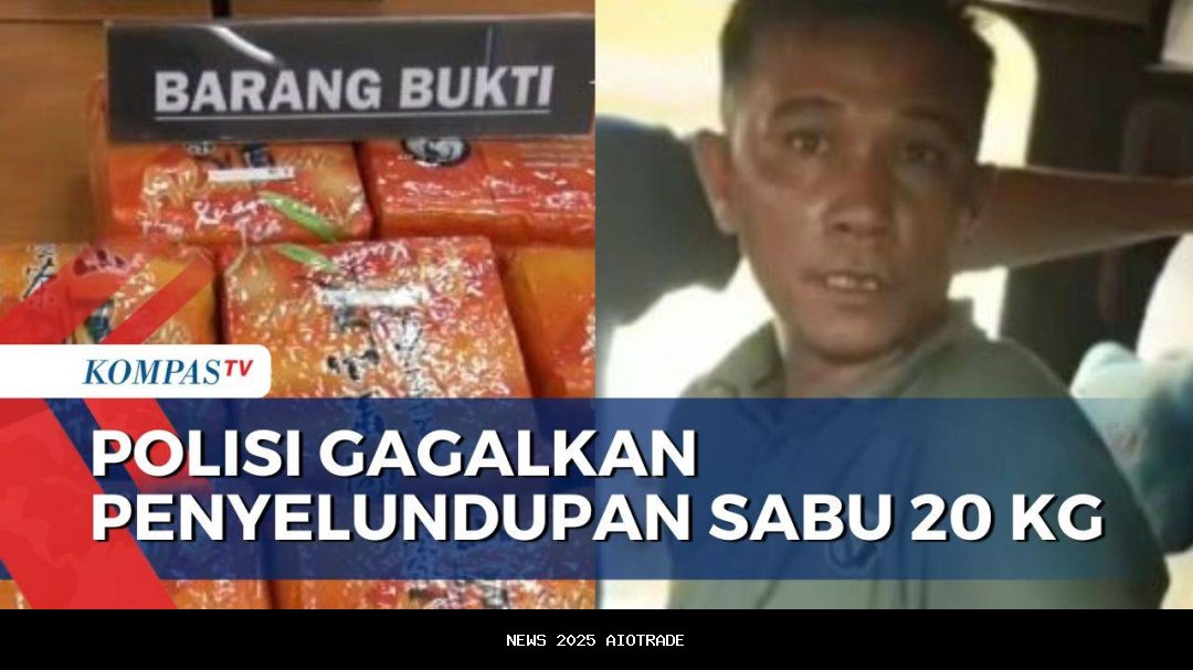 Ayah dan Anak Ditangkap, 32 Paket Sabu Disita