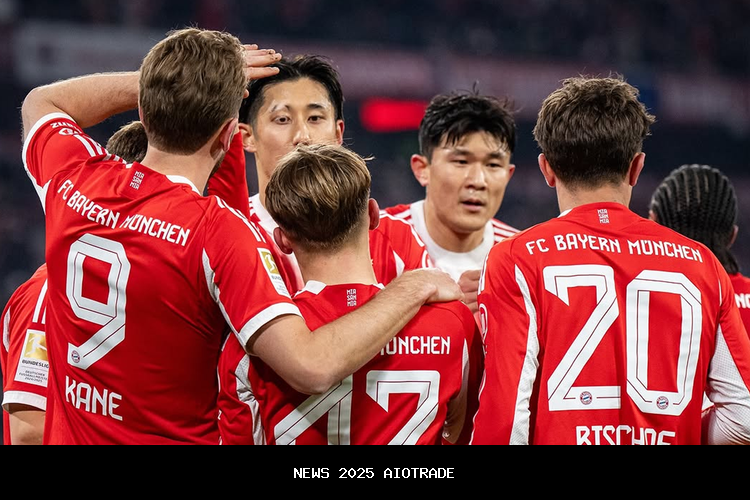 Bayern Munchen Dominasi dengan Kemenangan 4-0 atas Heidenheim