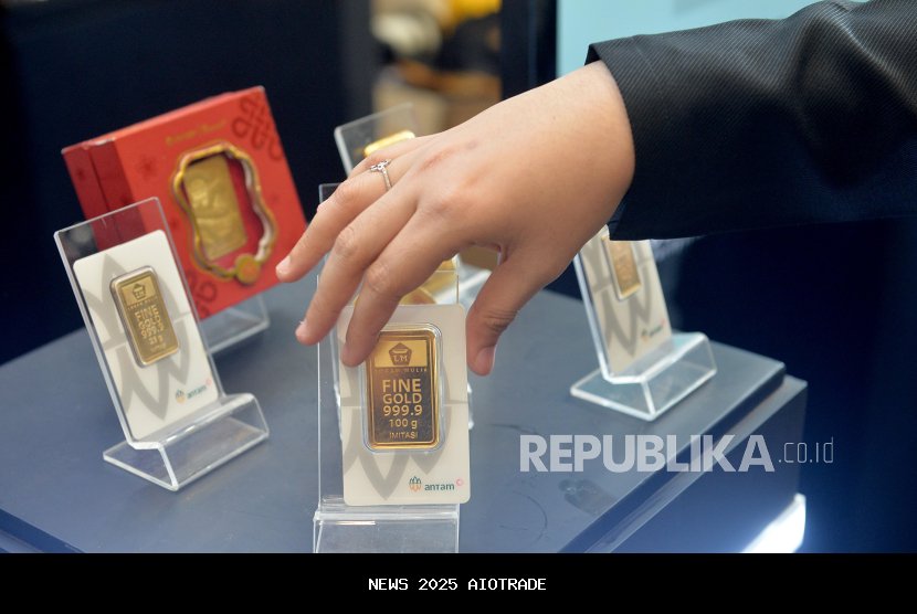 Harga Emas Antam Melonjak Rp 11.000, Tembus Rp 2,5 Juta per Gram