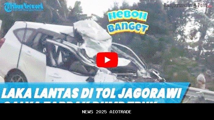 Calya Tabrak Vario di Tol, Bayi 1 Tahun dan Dua Orang Lainnya Dilarikan ke Rumah Sakit