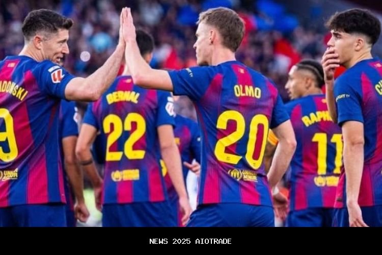 Barcelona Jauhi Real Madrid Usai Kalahkan Villarreal 2-0