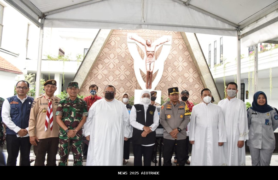 Pastikan Natal Aman, Forkompimda Kota Batu Pantau Kesiapan Gereja dan Pos Pam