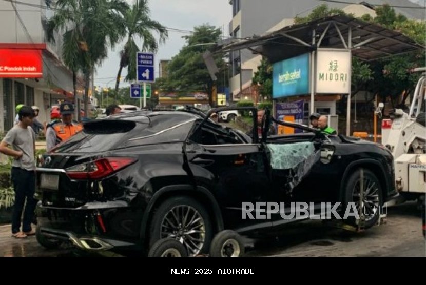 Pengemudi Mewah Tewas Tertimpa Pohon di Pondok Indah