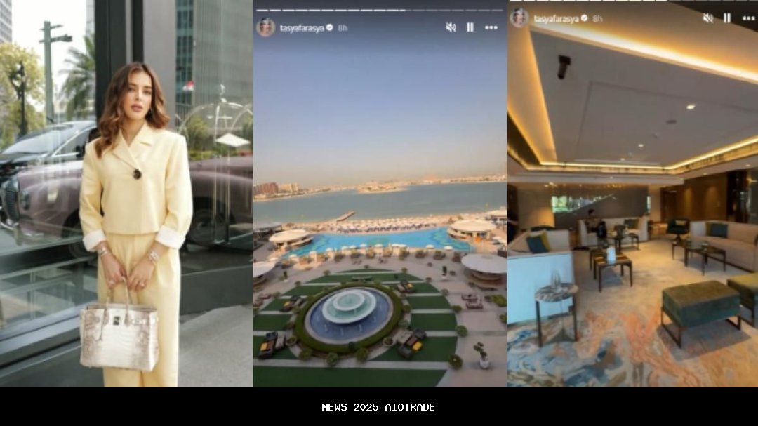Tasya Farasya Tak Galau Usai Sidang Perceraian, Malah Rayakan dengan Staycation Mewah di Dubai!