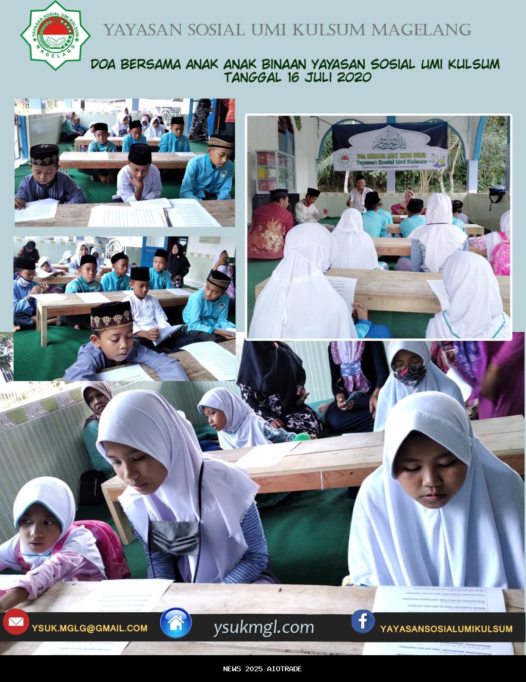 Solidaritas kemanusiaan dari Jakarta, bantu yatim dan doa untuk Aceh–Sumatera