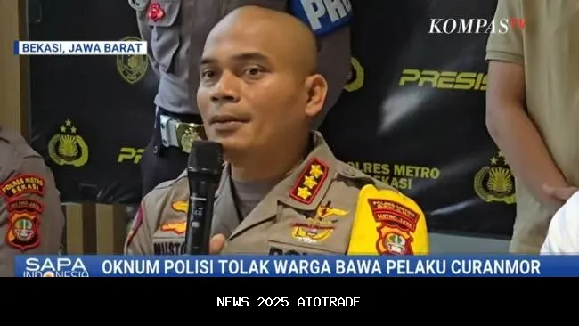 Polisi Tolak Tahan Pelaku Curanmor, Kapolres Metro Bekasi Minta Maaf