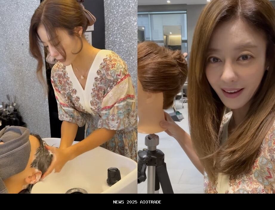 Lee Ji-hyun memulai karier desain rambut saat reservasi September penuh