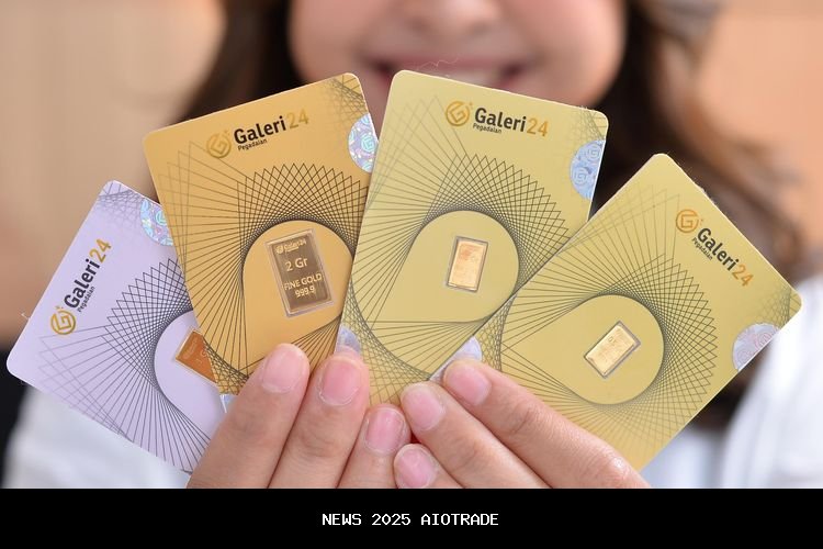 Harga Emas Pegadaian 27 Oktober 2025: UBS, Galeri24, dan Antam Stabil