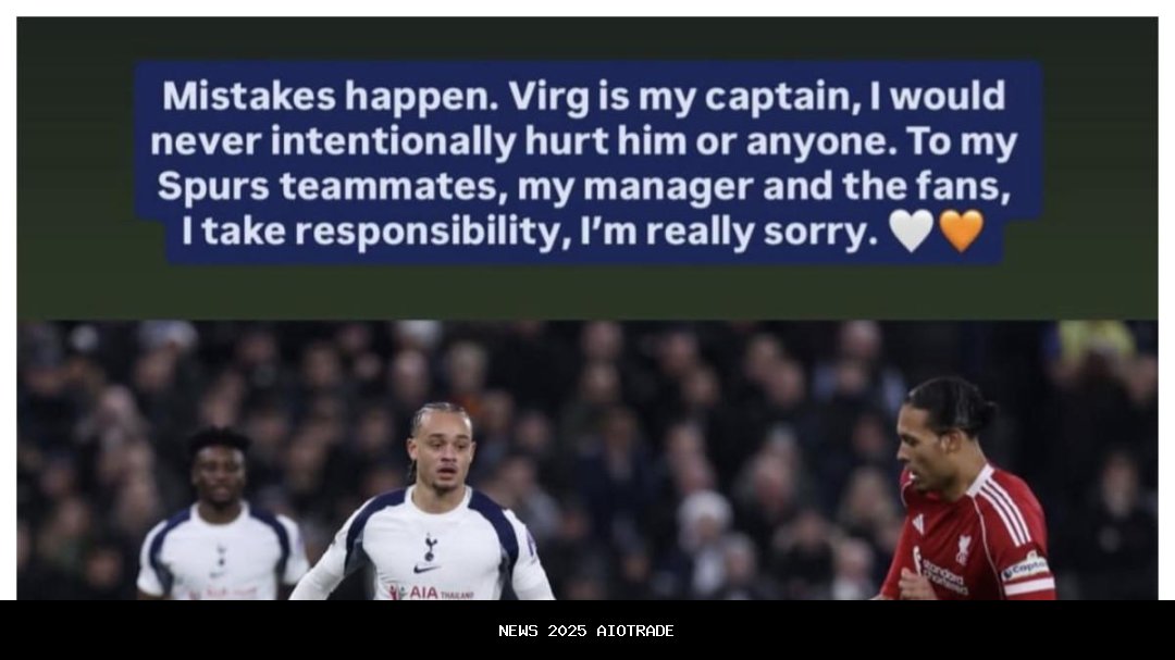 Pemain Tottenham Menangis Usai Dikartu Merah Lawan Liverpool