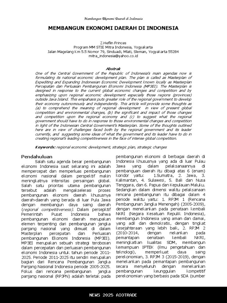 Gerakkan Ekonomi Rakyat, Bangka Selatan Jadi Contoh Daerah Tangguh