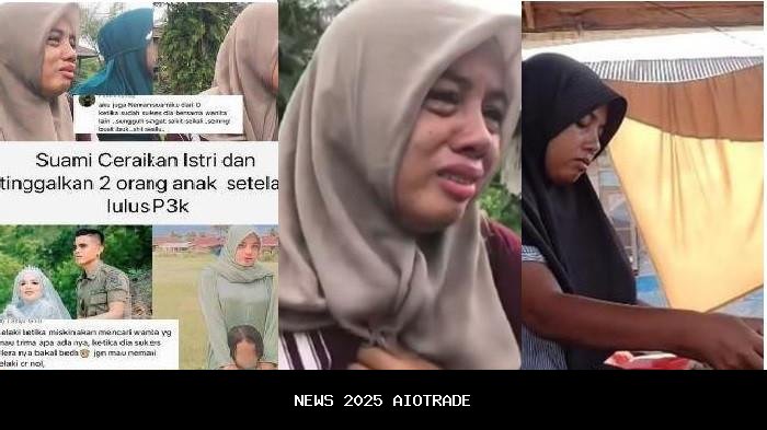 Tetangga Minta Makan, Kehidupan Safitri Hancur karena Suami, Ikhlas Bercerai Tidak Ingin Rujuk