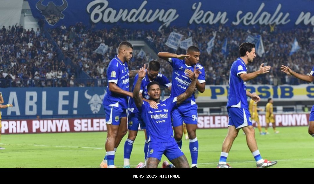 Klasemen Super League: Persib Kalahkan BFC, Borneo Tertekan, PSM Tersandung