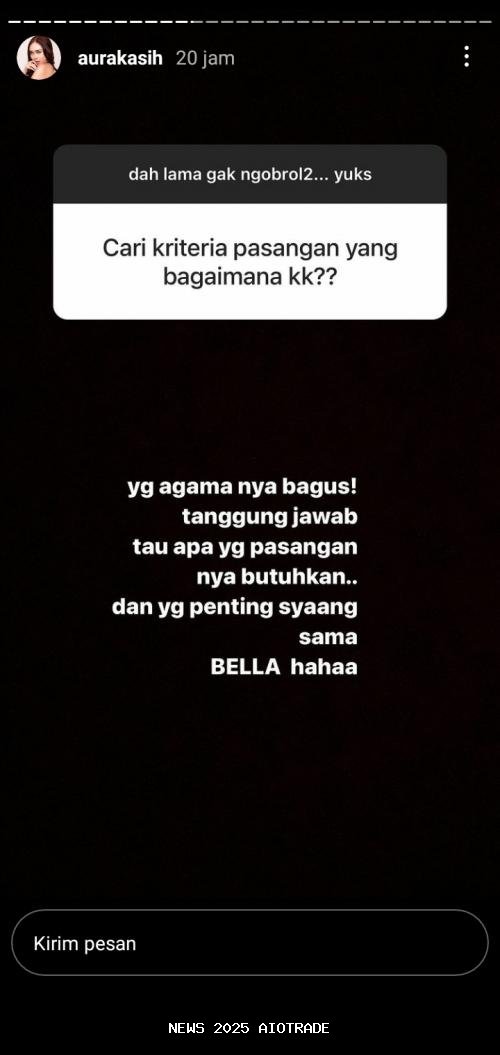 Tak lagi main-main, Aura Kasih beberkan kriteria pria idamannya